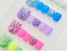 【フット】パラジェル＊定額アート　¥8800