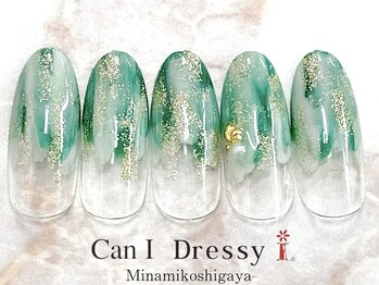 キャンアイドレッシー 南越谷店(Can I Dressy)/人気No.1ぬりかけネイル
