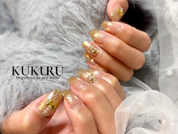 ククル(KUKURU)/国宝級ゴールドラメ 91205