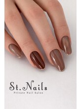 セントネイルズ (St.Nails)/2月限定シンプルデザイン¥4950