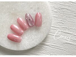 《Simple》ハートホロネイル