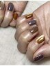 gel 60min（one color, gradation）/60分：￥5,500 / 1時間