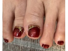 ミルトネイル(mirtoNail)/akane施術☆フット親指アート