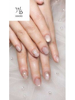 ホワイトベース(White base)/チューリップネイル