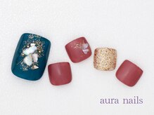 アウラネイルズ(aura nails)/●フットジェル　￥９，９００