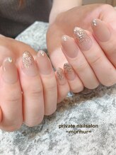 プライベート ネイルサロン マーマ(murmur)/ざくざくラメネイル