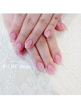 リッシュ ドゥ(RICHE deux)/ワンホンシンプルネイル