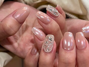 シェリーラメール 池袋店(cherie la mer)/オーロラネイル