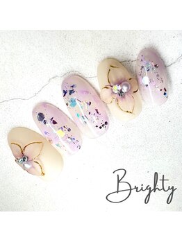 プライベートブライティ(Brighty)/フラワーネイル