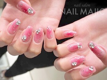 ネイルマジック 仙台一番町店(NAIL MAJIC)の写真/認定講師在籍の実力派!JNA1級ネイリストの洗練された美しい仕上り◎オ-ダ-ネイルも!口コミ★5満点500件以上