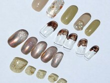 ミーム(meme)/華やかなラメネイル