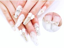 ネイルコレクション ピンク(Nail Collection Pink)/スカルプ放題☆ホワイトネイル