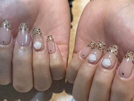 ヒョウ柄フレンチ