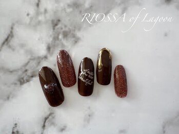 リオッサ オブ ラグーン(RIOSSA of Lagoon)/バレンタインネイル