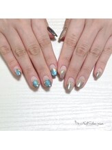 イリゼ(iriser)/ちぐはぐ ニュアンスネイル