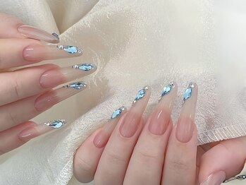 ヴィーナスネイル(Venus Nail)/キラキラ　ワンホンネイル