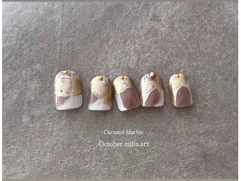 Caramel Marble / milla.art 