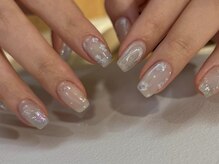 ラクエ(Laque)/淡色ブルー ニュアンスネイル