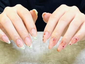 ネイル クランツ(nail kranz)/アシメネイル