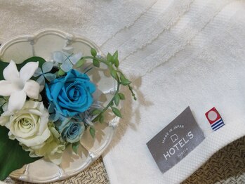 ミノリ(minori)/ータオルにもこだわってますー