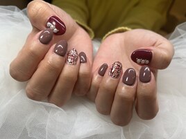 ★４本アート★ツイード★