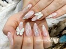 蝶ニュアンスネイル♪