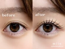 ミイン(miin)/まつげパーマ/ナチュラルカール