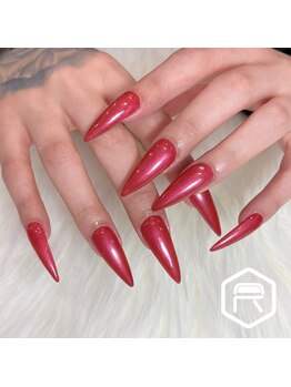 レディスペネイル ノウラ 名駅店(Redispe nail NouRa)/赤ワンカラー
