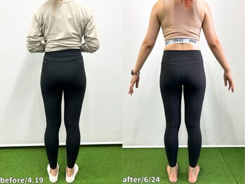 モア 札幌澄川店(MORE)/パーソナルジムMORE BeforeAfter