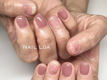 ロア(LOA)/たらしこみネイル