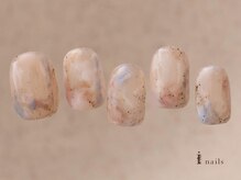 アイネイルズ 吉祥寺店(I nails)/春色くすみパステルニュアンス