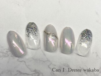 キャンアイドレッシー 若葉(Can I Dressy)/【オフィスネイル¥5180】