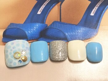 お気軽ビューティエーヴィヒ(Ewig)/7月キャンペーンネイル♪