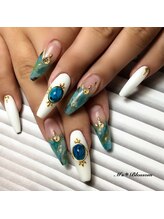 ネイルサロンアンドスクールエムズブロッサム(Nailsalon & school M's Blossom)/スカルプアートやり放題コース