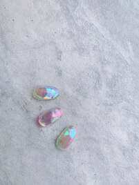 うるうる氷ネイル