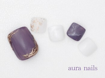 アウラネイルズ(aura nails)/●フットジェル　￥９，９００