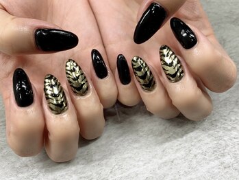 トランク ネイル(trunc nail)/アートし放題90分♪寅年nail