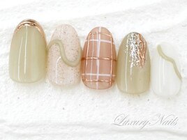 うねうね＊チェックNail