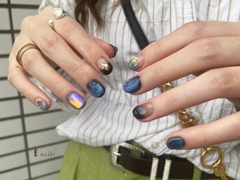 アイネイルズ 吉祥寺店(I nails)/ブルーニュアンス[吉祥寺]