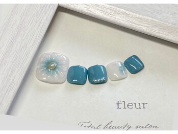 トータル ビューティ サロン フルール(Total Beauty Salon FLEUR)/フットネイルEコース121000円