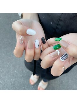 ビースタイル(B-style)/【ネイル】ニュアンスネイル