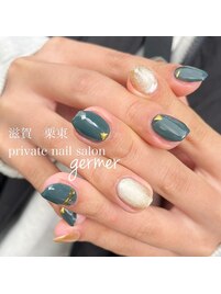 マグネットとモスグリーン！