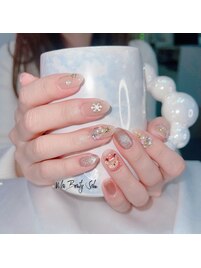 クリスマスネイル