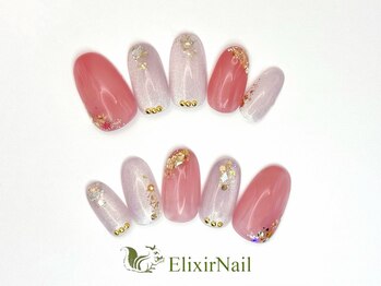エリクサーネイル 池袋(Elixir Nail)/定額a シンプル/クーポン使用