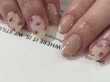 ラクエ(Laque)/お花ネイル くすみピンク