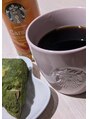 はぎわら治療院 青葉台&nbsp;ホワイトチョコ入り抹茶スコーン♪今一番お気に入りのセットです