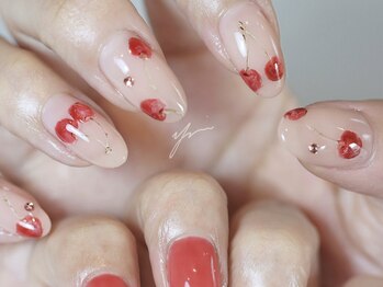 ネイルズ バイ ユイ 外苑前(Nails by Yui)/夏ネイル さくらんぼネイル