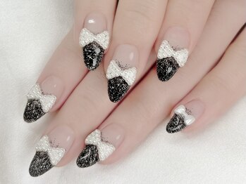 クラルトゥーナ 表参道(Curaltuna)/パールリボンブラック