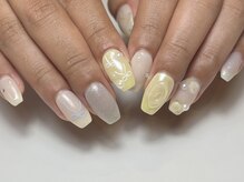 ジュイール ネイル 千葉店(Jouir nail)/パステルイエロー