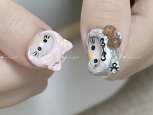 トゥデイネイル(Today.Nail)/キティーちゃんネイル